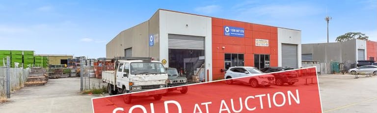Factory, Warehouse & Industrial commercial property sold at Unit 4/433-435 Hammond Road Dandenong South VIC 3175