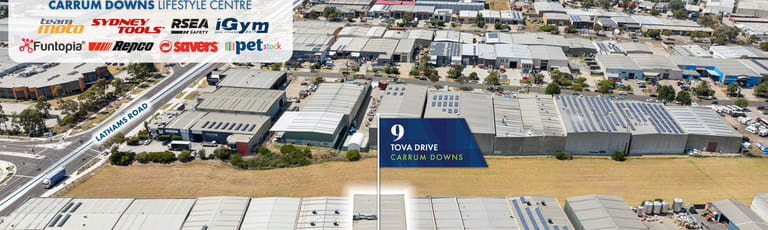 Factory, Warehouse & Industrial commercial property sold at 9 Tova Drive Carrum Downs VIC 3201