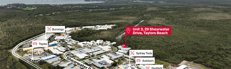 Offices commercial property for lease at Unit 3/29 Shearwater Drive Taylors Beach NSW 2316