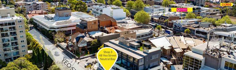 Shop & Retail commercial property for sale at Shop 3/48 Yeo Street Neutral Bay NSW 2089