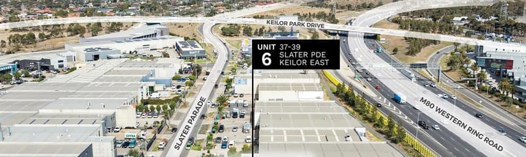 Factory, Warehouse & Industrial commercial property for sale at 6/37-39 Slater Parade Keilor East VIC 3033