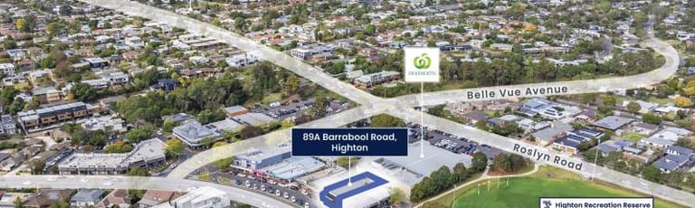Shop & Retail commercial property sold at Whole of Property/89A Barrabool Road Highton VIC 3216