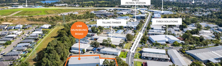 Factory, Warehouse & Industrial commercial property for sale at Unit 1/88 Munibung Road Cardiff NSW 2285