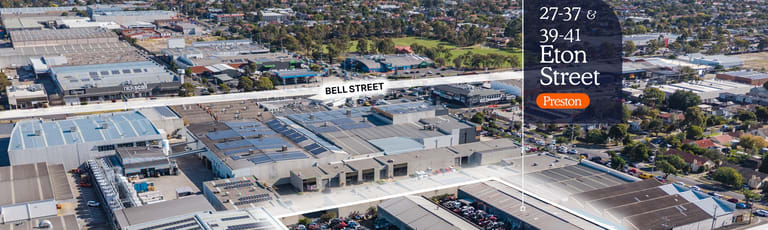 Development / Land commercial property for sale at 27-37 & 39-41 Eton Street Preston VIC 3072
