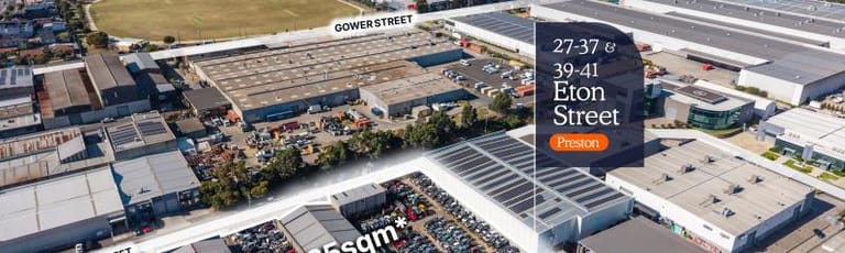Development / Land commercial property sold at 27-37 & 39-41 Eton Street Preston VIC 3072