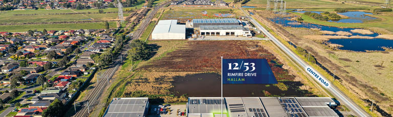Factory, Warehouse & Industrial commercial property leased at Unit 12/53-57 Rimfire Drive Hallam VIC 3803