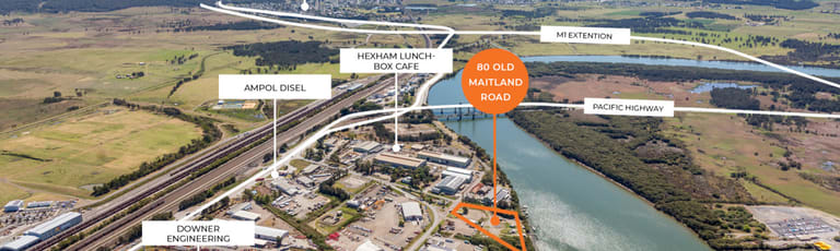 Development / Land commercial property for sale at 80 Old Maitland Road Hexham NSW 2322