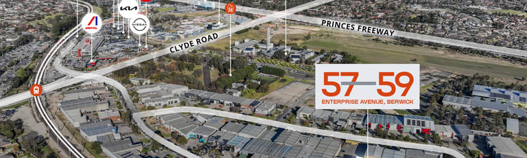 Factory, Warehouse & Industrial commercial property for sale at 57-59 Enterprise Avenue Berwick VIC 3806