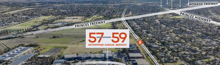Factory, Warehouse & Industrial commercial property for sale at 57-59 Enterprise Avenue Berwick VIC 3806