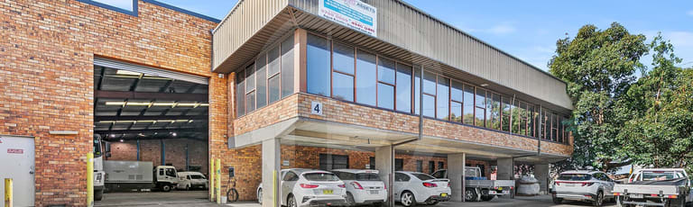Factory, Warehouse & Industrial commercial property for sale at 4 WORDIE PLACE Padstow NSW 2211