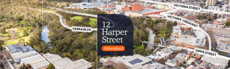 Factory, Warehouse & Industrial commercial property for sale at 12 Harper Street Abbotsford VIC 3067