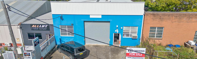 Factory, Warehouse & Industrial commercial property for sale at 4 Antoine Street Rydalmere NSW 2116