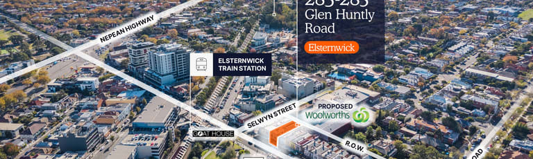Shop & Retail commercial property for sale at 283-285 Glen Huntly Road Elsternwick VIC 3185