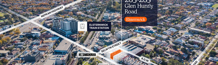Shop & Retail commercial property for sale at 283-285 Glen Huntly Road Elsternwick VIC 3185