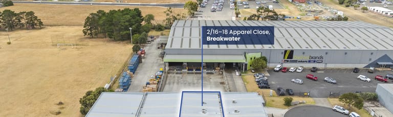 Factory, Warehouse & Industrial commercial property for sale at Whole of Property/Unit 2, 16-18 Apparel Close Breakwater VIC 3219 Factory, Warehouse & Industrial commercial property for sale at Whole of Property/Unit 2, 16-18 Apparel Close Breakwater VIC 3219