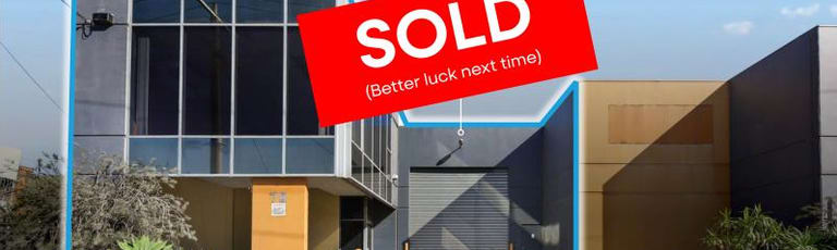 Factory, Warehouse & Industrial commercial property sold at Unit/7B Regal Drive Springvale VIC 3171