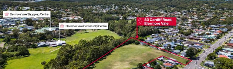 Development / Land commercial property sold at 83 Cardiff Road Elermore Vale NSW 2287
