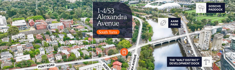 Development / Land commercial property for sale at 1-4 / 53 Alexandra Avenue, Cnr Dobson Street South Yarra VIC 3141