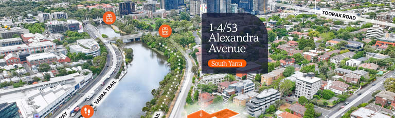 Development / Land commercial property for sale at 1-4 / 53 Alexandra Avenue, Cnr Dobson Street South Yarra VIC 3141