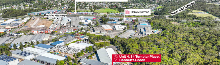 Factory, Warehouse & Industrial commercial property for sale at Unit 4/34 Templar Place Bennetts Green NSW 2290
