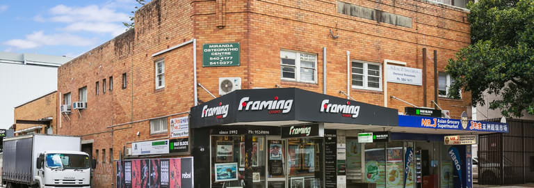 Offices commercial property for lease at 49 Kiora Road Miranda NSW 2228
