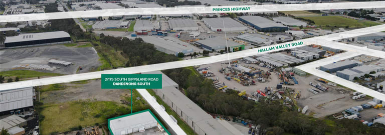 Factory, Warehouse & Industrial commercial property for lease at 2/175 South Gippsland Highway Dandenong South VIC 3175 Factory, Warehouse & Industrial commercial property for lease at 2/175 South Gippsland Highway Dandenong South VIC 3175