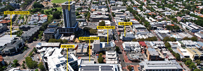 Shop & Retail commercial property for lease at 5/8 Alvan Street Subiaco WA 6008