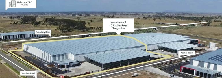 Offices commercial property for lease at Warehouse B/15 Archer Road Truganina VIC 3029