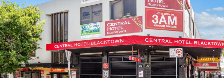 Offices commercial property leased at Level 1/45-51 Main Street Blacktown NSW 2148