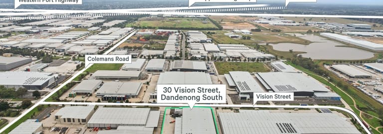 Factory, Warehouse & Industrial commercial property for lease at 30 Vision Street Dandenong South VIC 3175