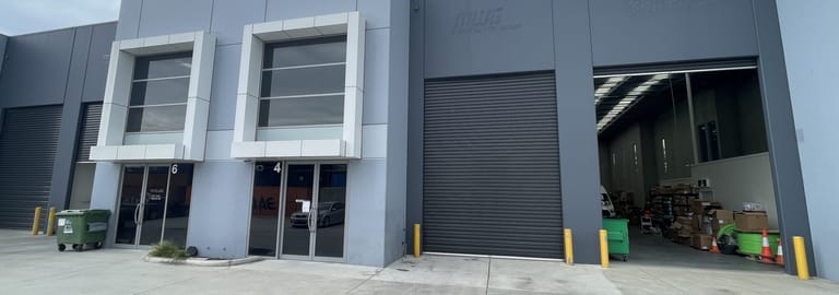 Factory, Warehouse & Industrial commercial property for lease at 4 Volt Circuit Dandenong South VIC 3175