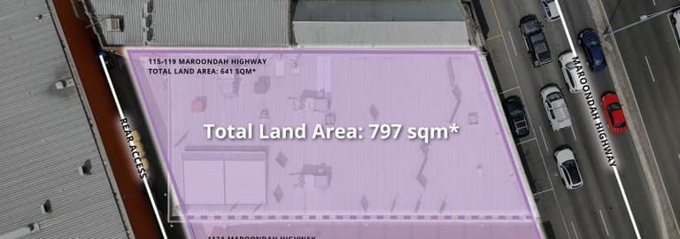 Development / Land commercial property sold at 113A & 115-119 Maroondah Highway Ringwood VIC 3134