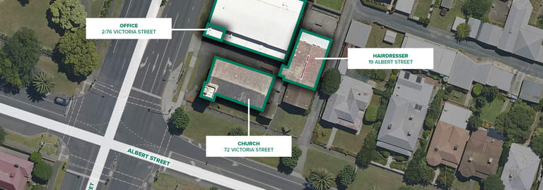 Offices commercial property for lease at 72 & 76 Victoria Street & 19 Albert Street Warragul VIC 3820