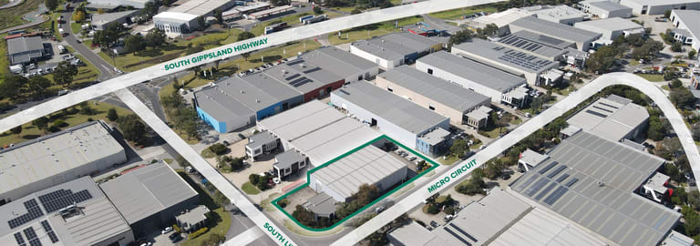 Factory, Warehouse & Industrial commercial property leased at 21-23 South Link Dandenong South VIC 3175