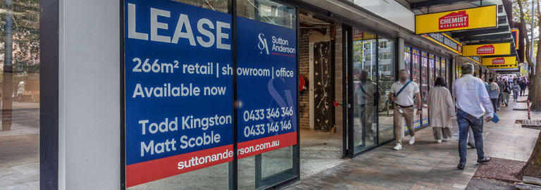 Shop & Retail commercial property for lease at Shop 1/99 Mount Street North Sydney NSW 2060