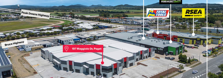 Showrooms / Bulky Goods commercial property for lease at 197 Maggiolo Drive/197 - 201 Maggiolo Drive Paget QLD 4740
