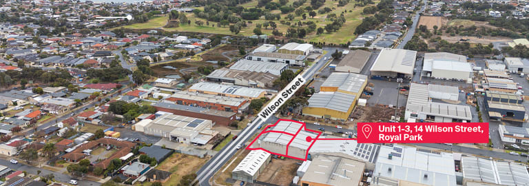 Factory, Warehouse & Industrial commercial property for lease at Unit 3/14 Wilson Street Royal Park SA 5014