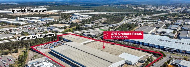 Factory, Warehouse & Industrial commercial property for lease at 278 Orchard Road Richlands QLD 4077