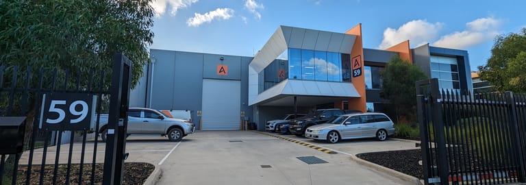 Factory, Warehouse & Industrial commercial property for lease at 59 Indian Drive Keysborough VIC 3173