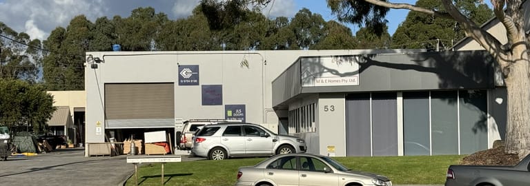 Factory, Warehouse & Industrial commercial property leased at 1/53 Rushdale Street Knoxfield VIC 3180