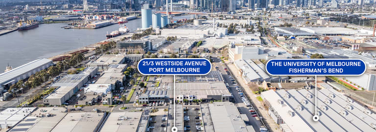 Offices commercial property for lease at 21/3 Westside Avenue Port Melbourne VIC 3207