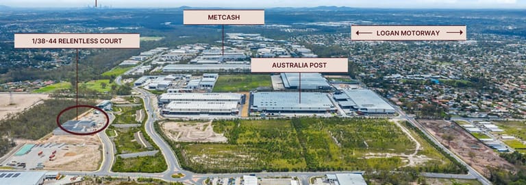 Factory, Warehouse & Industrial commercial property for lease at 1/38-44 Relentless Court Park Ridge QLD 4125