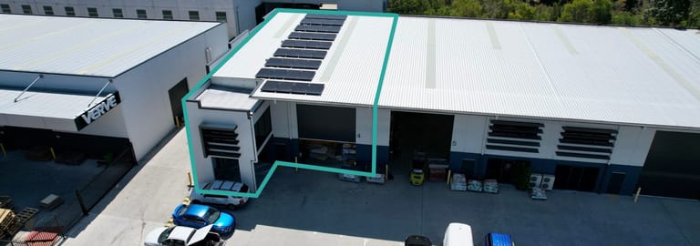 Factory, Warehouse & Industrial commercial property for lease at 4/4 Dalton Street Upper Coomera QLD 4209