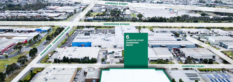 Factory, Warehouse & Industrial commercial property for lease at 6 Johnston Court Dandenong South VIC 3175