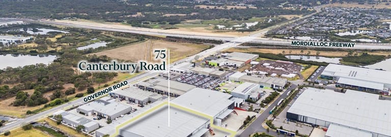 Factory, Warehouse & Industrial commercial property for lease at 75 Canterbury Road Braeside VIC 3195