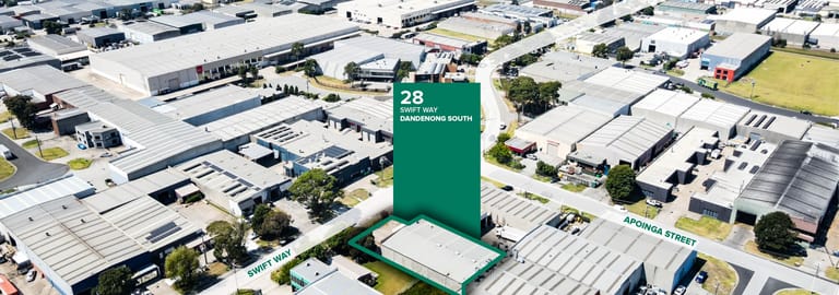 Factory, Warehouse & Industrial commercial property for lease at 28 Swift Way Dandenong South VIC 3175