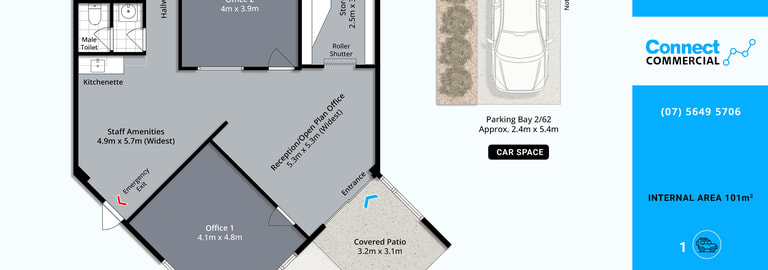 Offices commercial property for lease at 62-64 Siganto Drive Helensvale QLD 4212