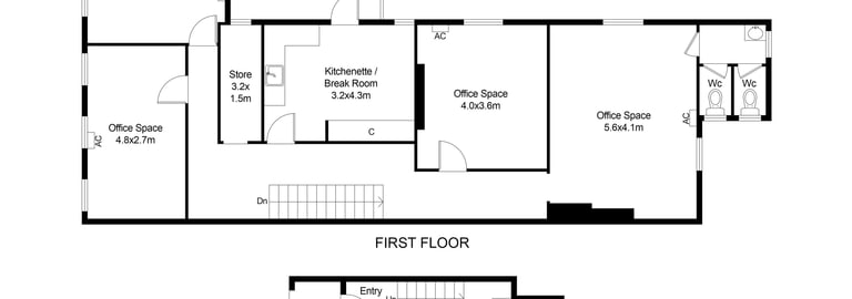 Offices commercial property for lease at Level 1 / 59 Glenferrie Road Malvern VIC 3144