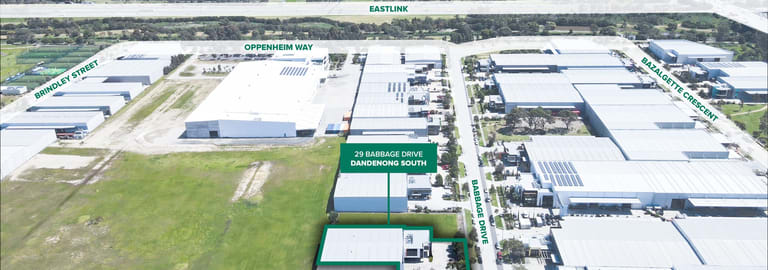 Factory, Warehouse & Industrial commercial property for lease at 29 Babbage Drive Dandenong South VIC 3175