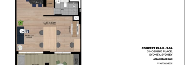 Offices commercial property for lease at 3 Hosking Place Sydney NSW 2000